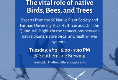 FoRR Announces "By the Banks" Reedy River Summer Speaker Series 