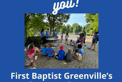 FoRR Educates Young Minds At First Baptist Greenville