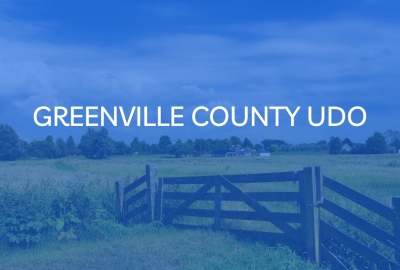 Greenville County Unified Development Ordinance Second Reading & Public Hearing - Nov. 5