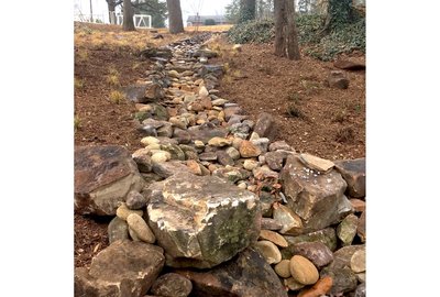 The Gaye Sprague Rain Garden is now complete! 